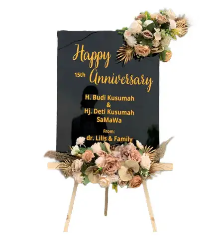 Papan Bunga Akrilik Semidang Aji