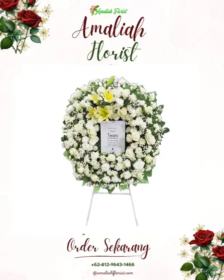 Krans Bunga Duka Semidang Aji