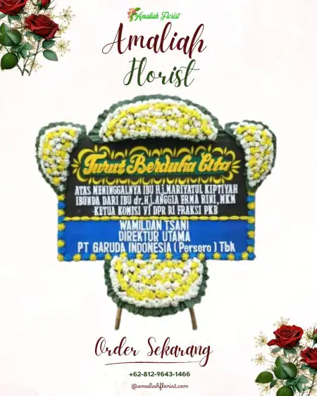 Papan Bunga Duka Semidang Aji